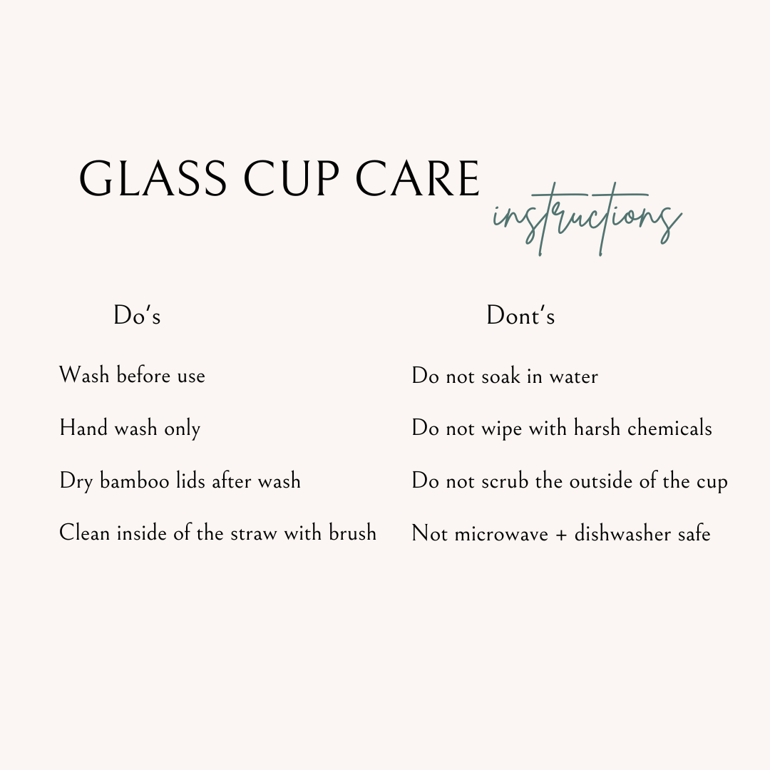 Empower Women Glass Cup