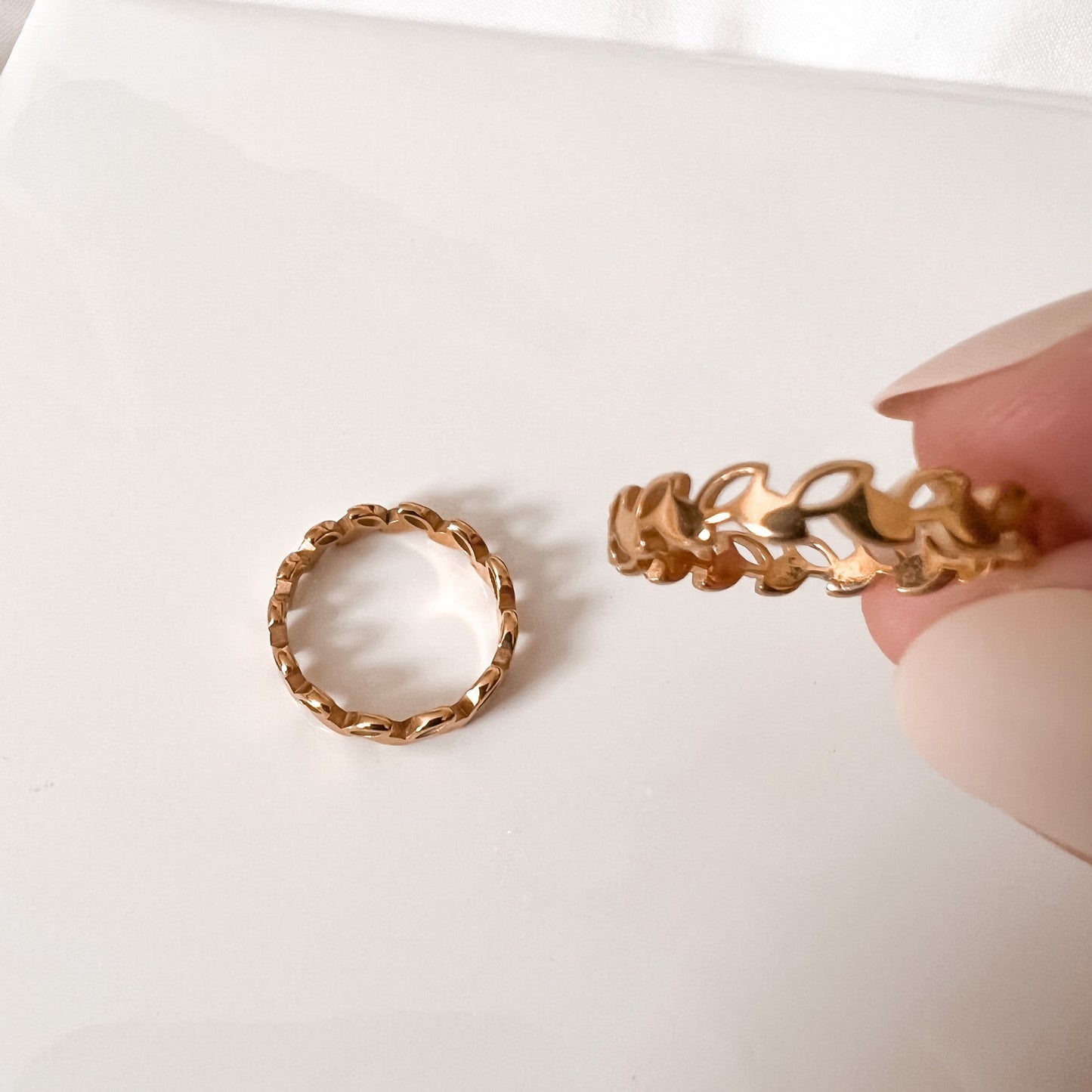 Autumn Leaf Ring