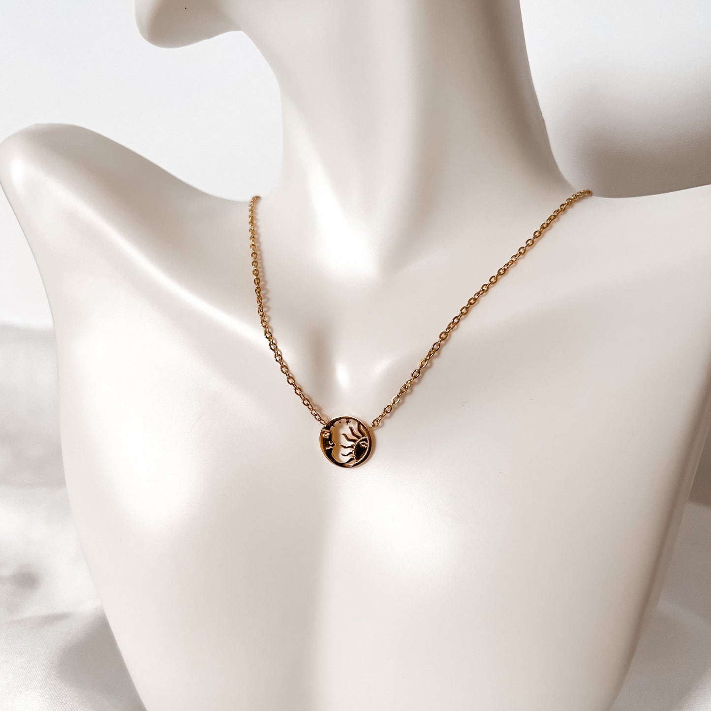 Sun and Moon Necklace