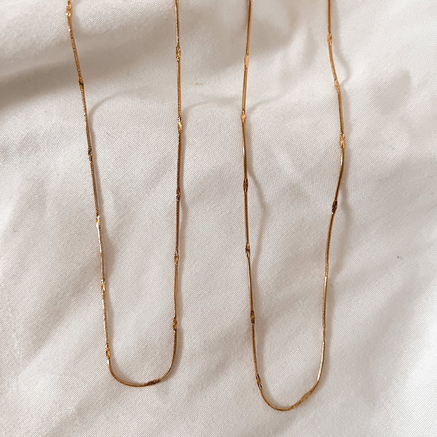 Flat Liquid Necklace Chain