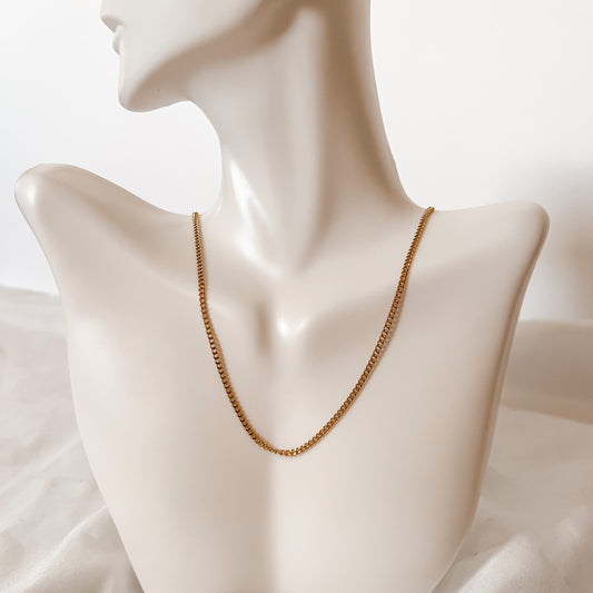 Thin Cuban Necklace Chain