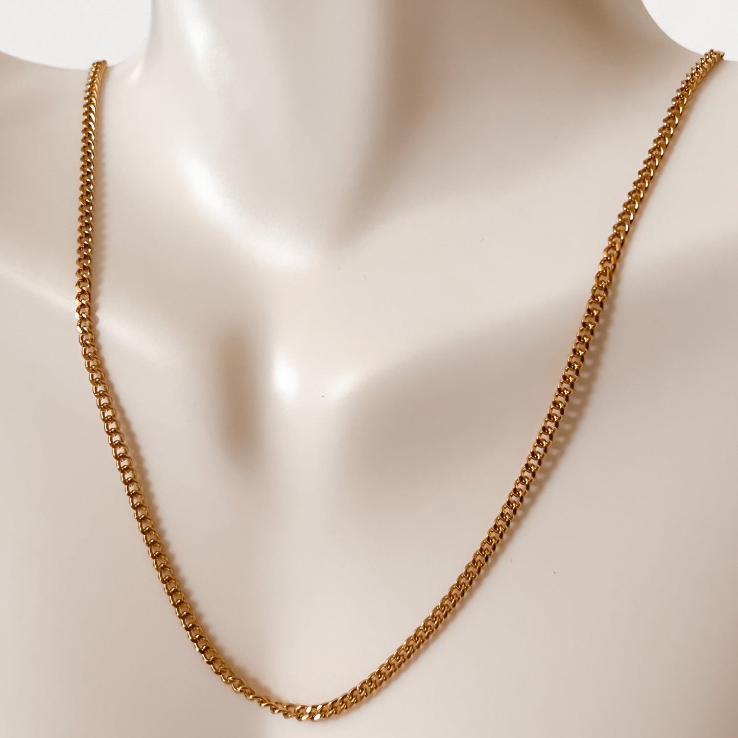 Thin Cuban Necklace Chain
