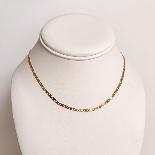 Flat Bar Necklace Chain