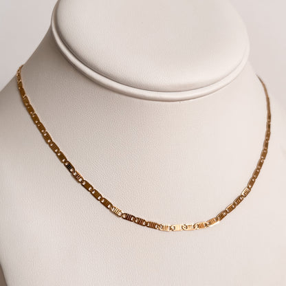 Flat Bar Necklace Chain