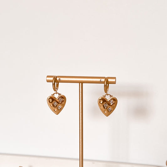 Louis Heart Earring