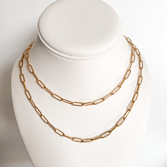 Paperclip Necklace Chain